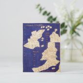 Carte des îles britanniques, de 'Geographia' (Debout devant)