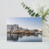 Carte des îles Lofoten Norvège (Debout devant)