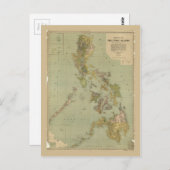 Carte des îles philippines (1908) (Devant / Derrière)
