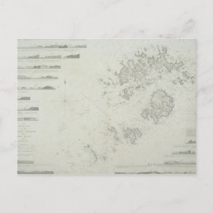 Carte des îles Scilly en Grande-Bretagne