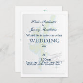 Carte des îles Shetland (Devant / Derrière)