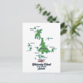 Carte des îles Whitsunday Australie (Debout devant)