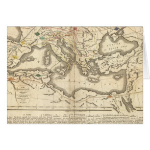 Carte des incursions des barbares