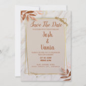 Carte des invitations de mariage (Devant)