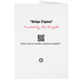 Carte des joueurs de pont (Dos)