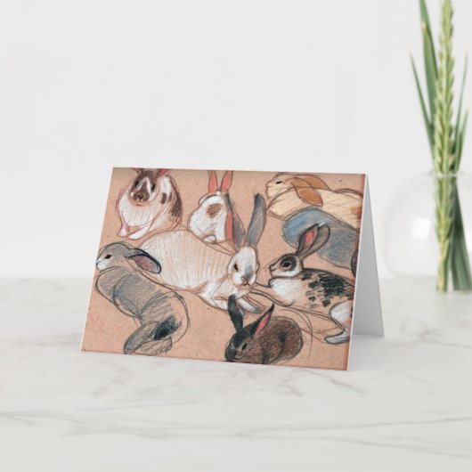 Carte Des lapins ! (Devant)