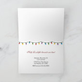 Carte des lumières de Noël (Intérieur)