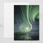 Carte des lumières du Nord de la Norvège (Devant / Derrière)