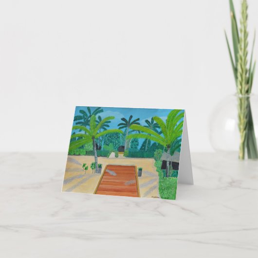 Carte des Maldives (Devant)