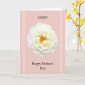 Carte des mamans Ivory Bloom (Fleur jaune)