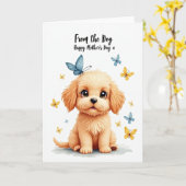 Carte des mères chiots papillon (Fleur jaune)