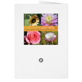 Carte des moments de la vie d'étreinte (Dos)