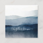 Carte des montagnes aquarelles - Design inspiré de (Devant)