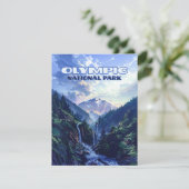 Carte des monts Washington du Parc national olympi (Debout devant)