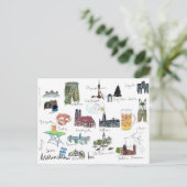 Carte des monuments de Munich Bavaria (Debout devant)