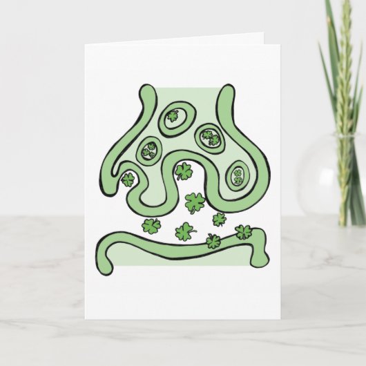 Carte des neurotransmetteurs de bonne chance (Devant)