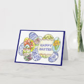 Carte des oeufs de Pâques (Devant)