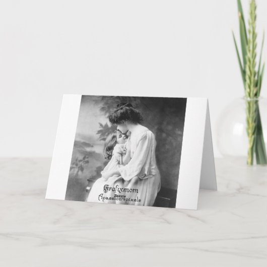 Carte des oiseaux de Noël mignonnes (Dos)