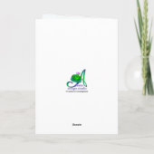 Carte des papillons et fleurs de la nièce 19e anni (Dos)