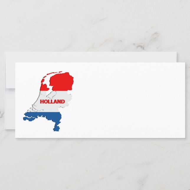 Carte des Pays-Bas (Devant)