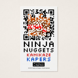 Carte des pépites QR de Ninja