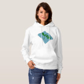 Carte des Philippines Sweat pour Femme (Devant entier)