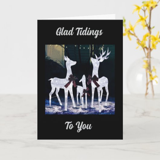 CARTE DES POINTS DE PLAISIR POUR VOUS À NOËL (Fleur jaune)