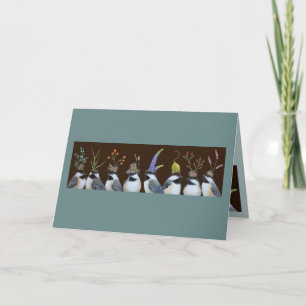 carte des poulets de fête