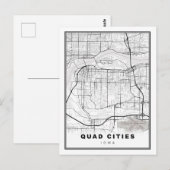 Carte des quatre villes (Devant / Derrière)