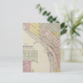 Carte des rapides de Sauk, Carte du centre Sauk, M (Debout devant)