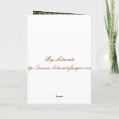 Carte des rêves de Noël magique (Dos)