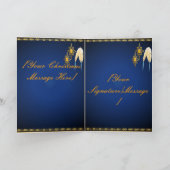 Carte des rêves de Noël magique (Intérieur)