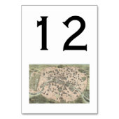 Carte des rues de Paris antique do-it-yourself BG (Dos)