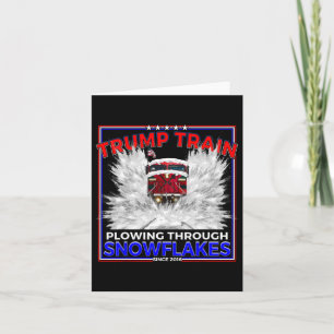 Carte Des Snowflakes Au Président Trump ! Train Maga Tru