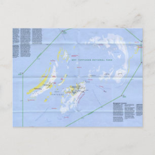 Carte des tortugas sèches