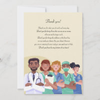 Carte des travailleurs de la santé du Merci