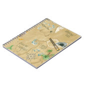 Carte des trésors Carnet spiral (Côté gauche)