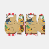 Carte des trésors de pirates Ballotins de fête d'a (Déplié)