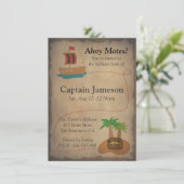 Carte des trésors, thème des pirates fête d'annive (Debout devant)