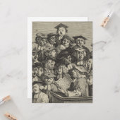 Carte Des universitaires à une conférence (par William H (Devant/Arrière en situation)