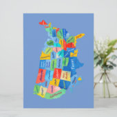 CARTE DES USA (Debout devant)