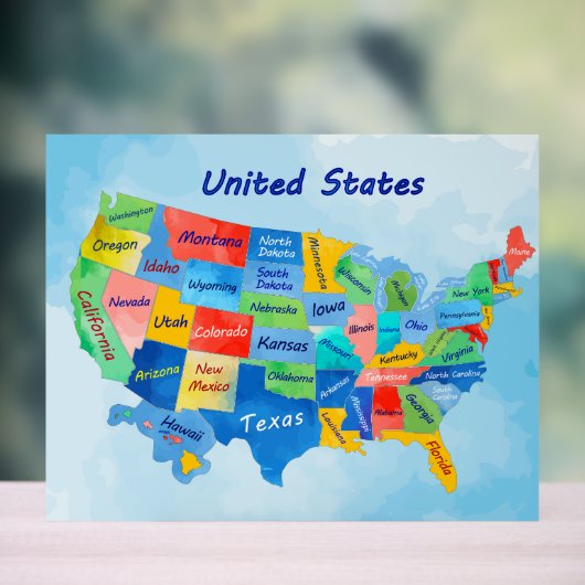 Carte des USA (Neutre)