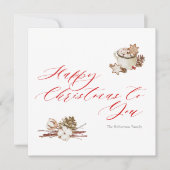 Carte Des Vacances Confortables (Devant)