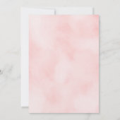 Carte des villes Voyage aventure Baby shower rose (Dos)