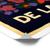 Carte des visites en France - Affiches Vintage voy (Coin)