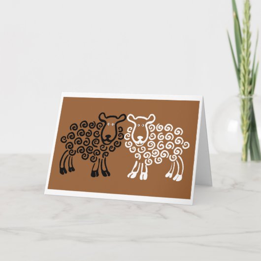 Carte Des yeux de mouton (Devant)