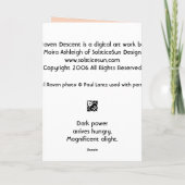 Carte Descente de Raven (Dos)