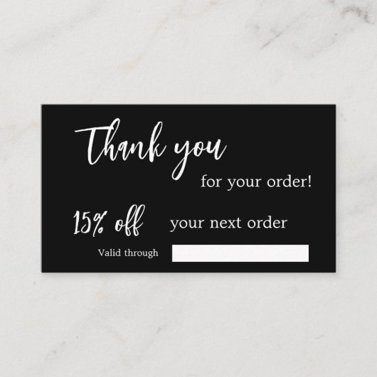 Carte d'escompte de logo commercial de code qr noi (Devant)