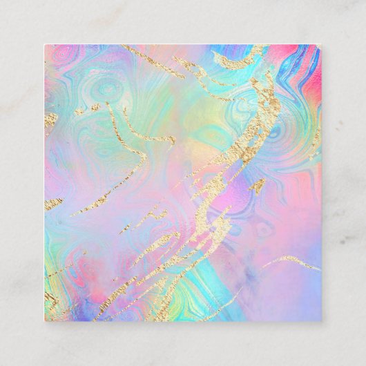 carte d'escompte en marbre fluide (Dos)