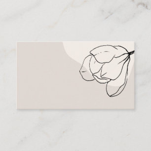 Carte d'Escort Mariage florale moderne